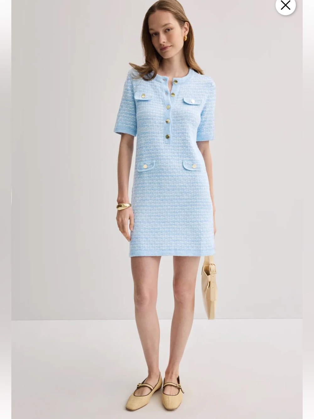 Lilly Pulitzer Theodorah Shift Sweater Mini Dress Size S